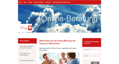 Desktop Screenshot of beratung-caritas-essen.de